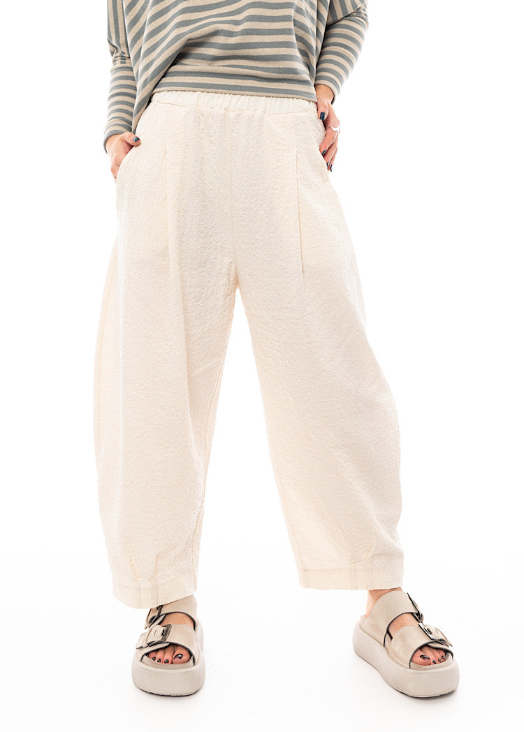 MAMA B BIANCO SU TROUSER