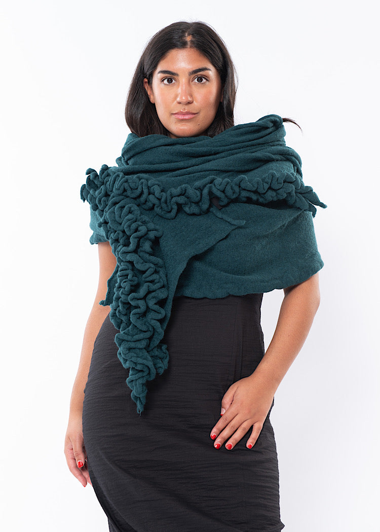 RUNDHOLZ BLACK LABEL KNITTED SCARF