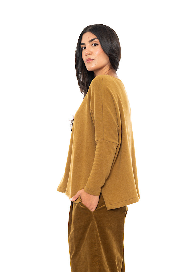 COTTON-FLEECE MARTIS PULLOVER
