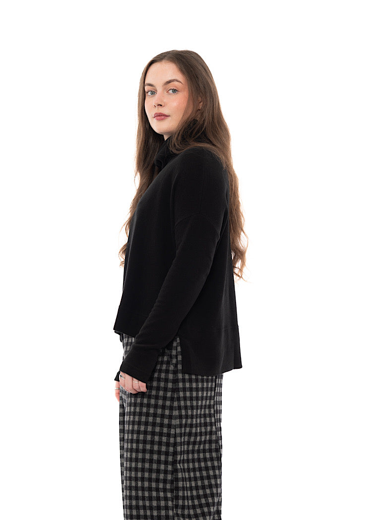 SIGNATURE COTTON-FLEECE MOYET PULLOVER