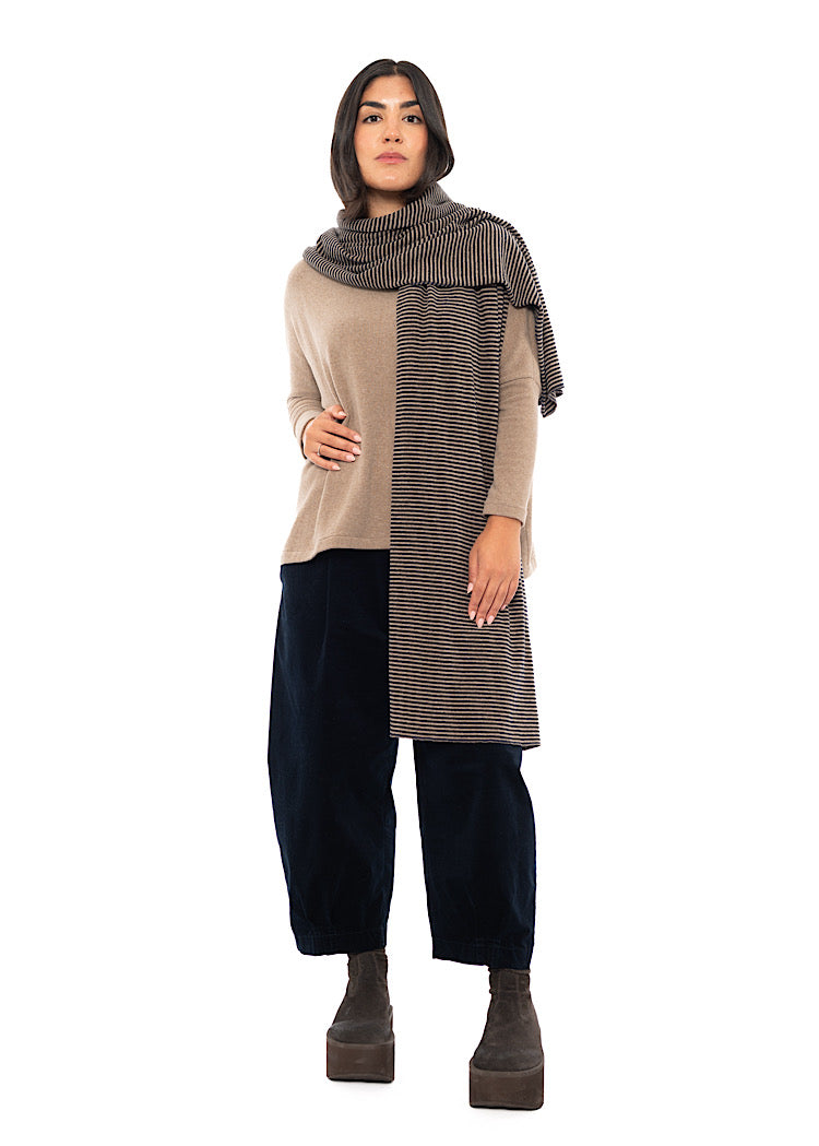 SIGNATURE STRIPED SEGOVIA SCARF