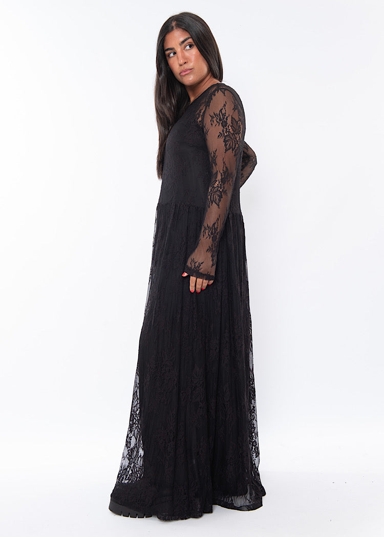 SANCTAMUERTE LACE DRESS