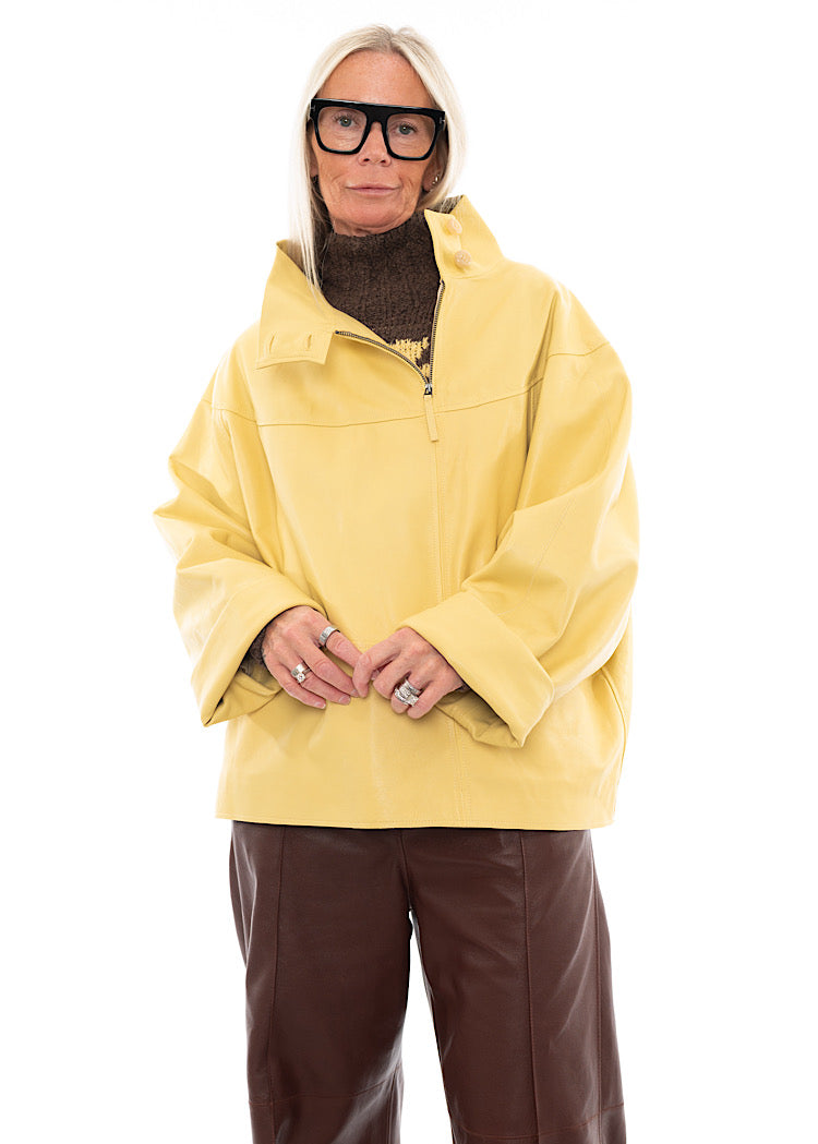 ANNETTE GÖRTZ SALMA LEATHER PULLOVER