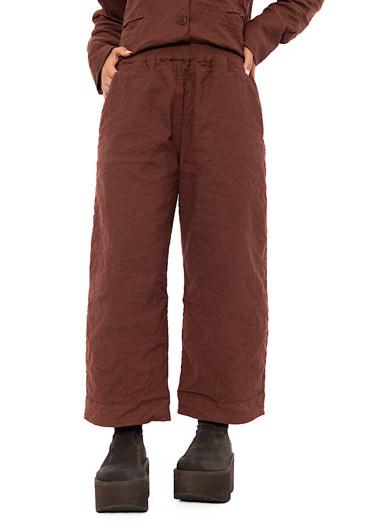SIGNATURE CRINKLE STRAIGHT LEG TROUSER