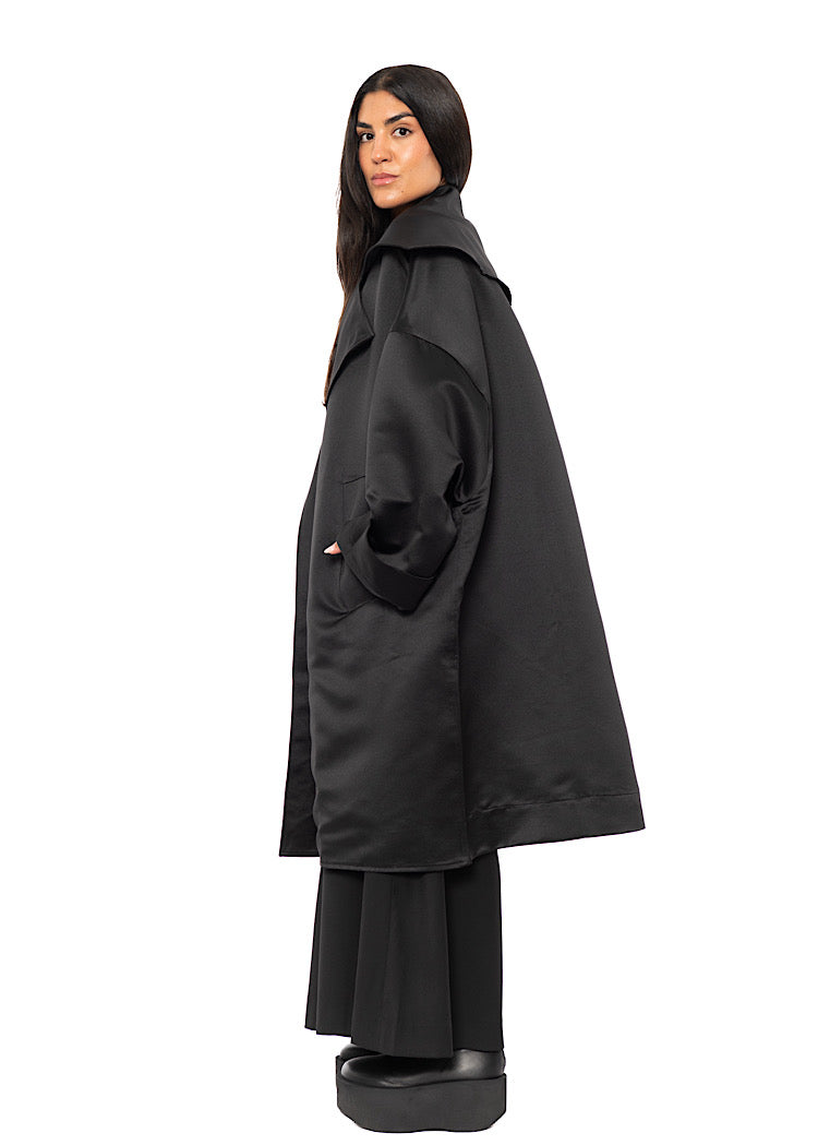 REVERSIBLE OVERSIZED COAT