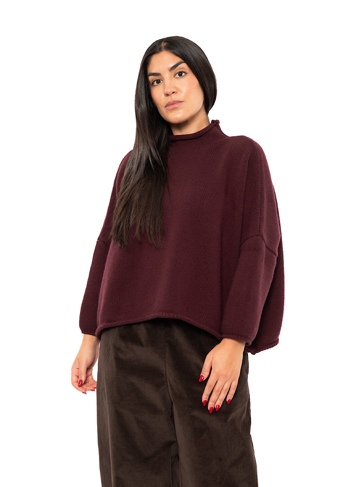 RELAXED CASHMERE BLEND FERRUCCIO PULLOVER