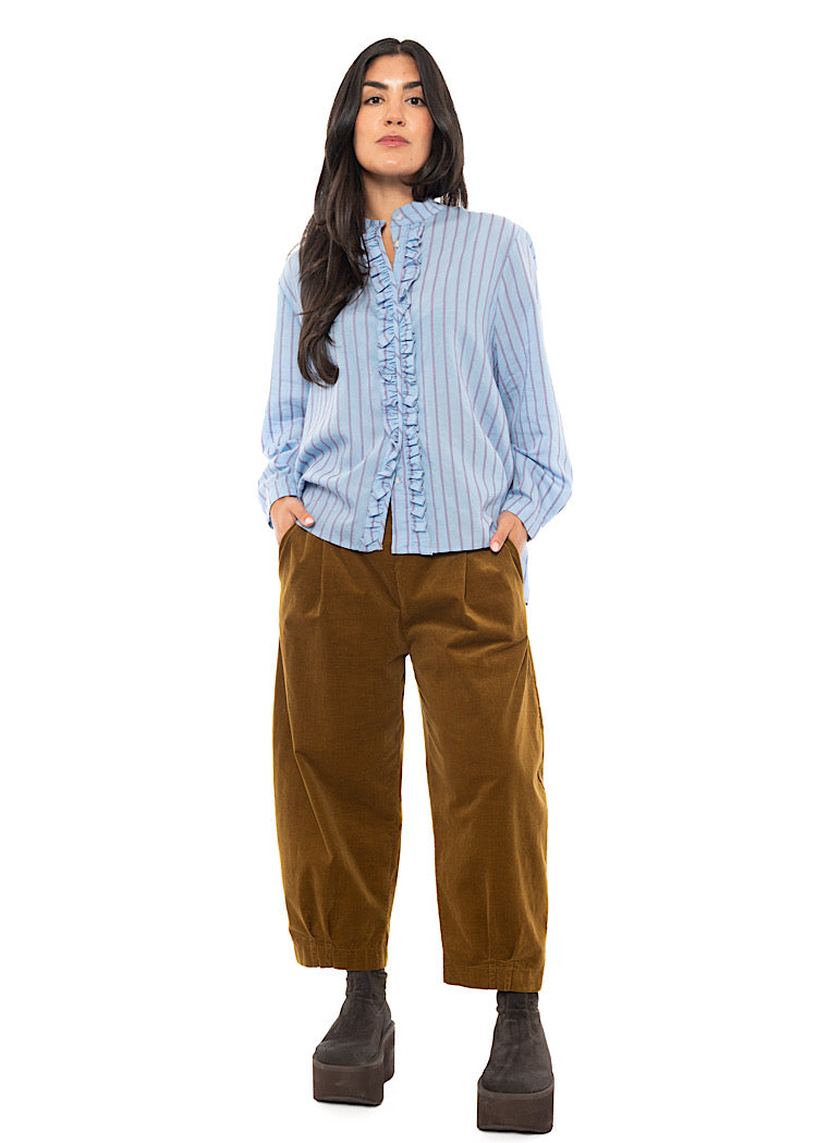 PINSTRIPE AMELIA L SHIRT