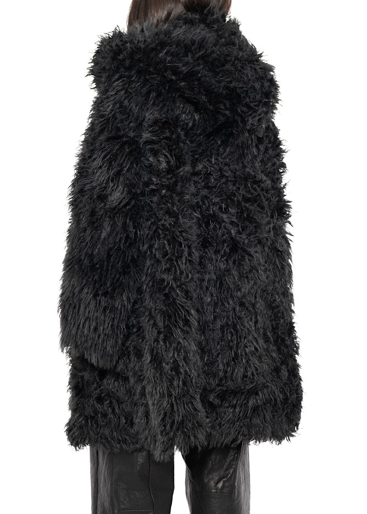 STATEMENT FAUX FUR COAT