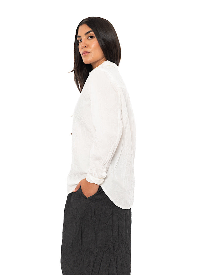 CLASSIC CRINKLE-COTTON SHIRT
