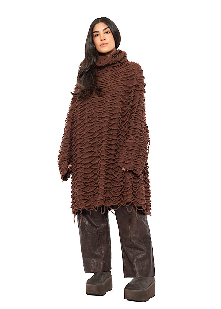 DECONSTRUCTED KNIT TUNIC