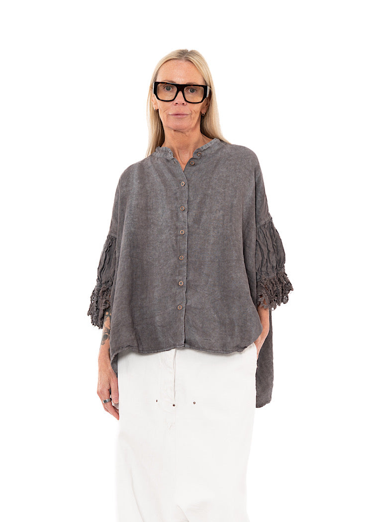 RUNDHOLZ DIP BLOUSE