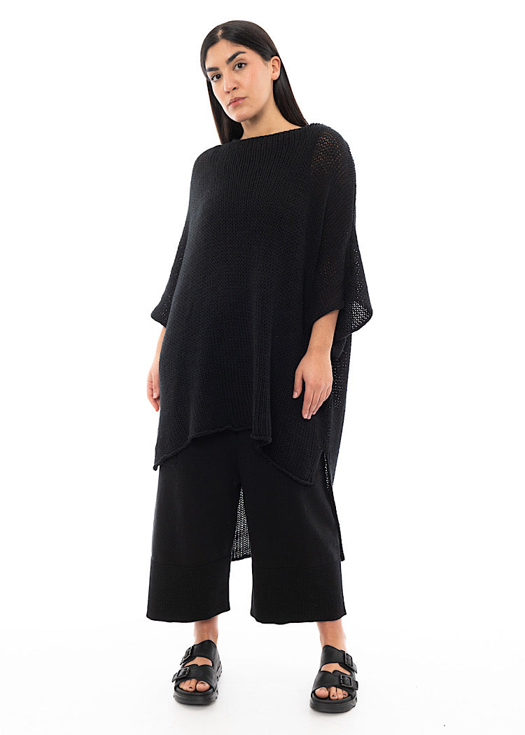 SORT AARHUS IDALIA KNITTED TUNIC