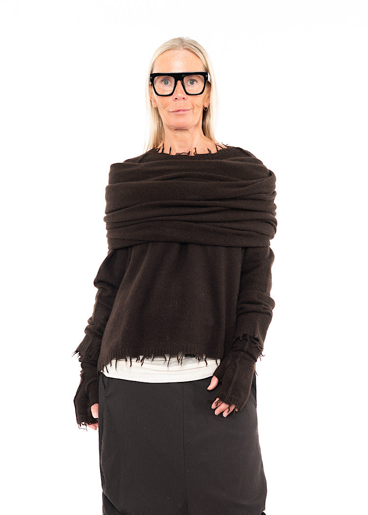 RUNDHOLZ MAINLINE KNITTED SCARF