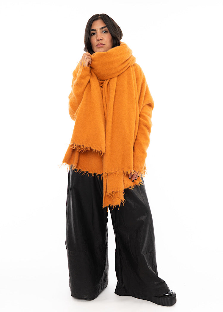 RUNDHOLZ DIP KNITTED SCARF