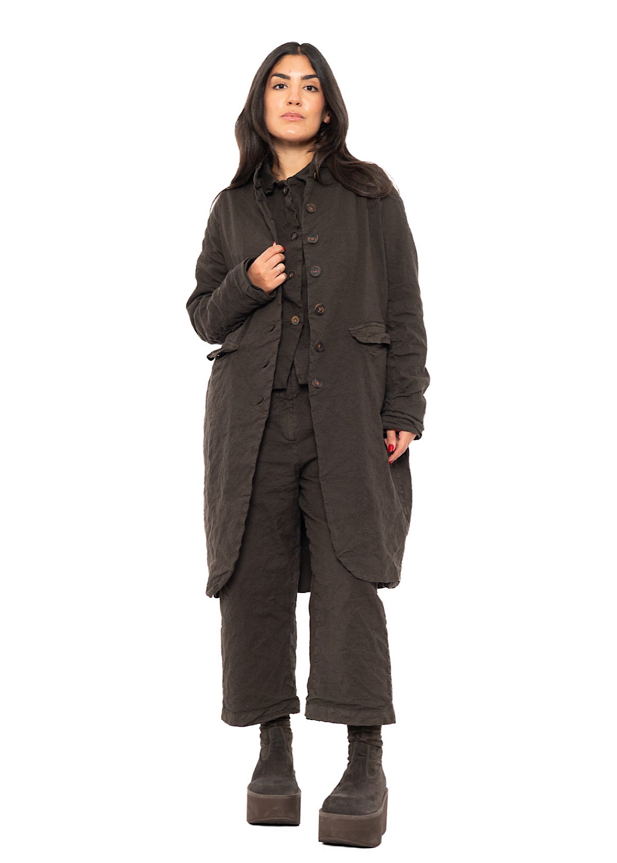 COTTON-TWILL MARTHE COAT