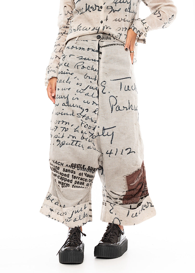 RUNDHOLZ DIP TROUSER