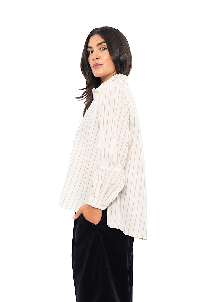 PINSTRIPE AMY SHIRT
