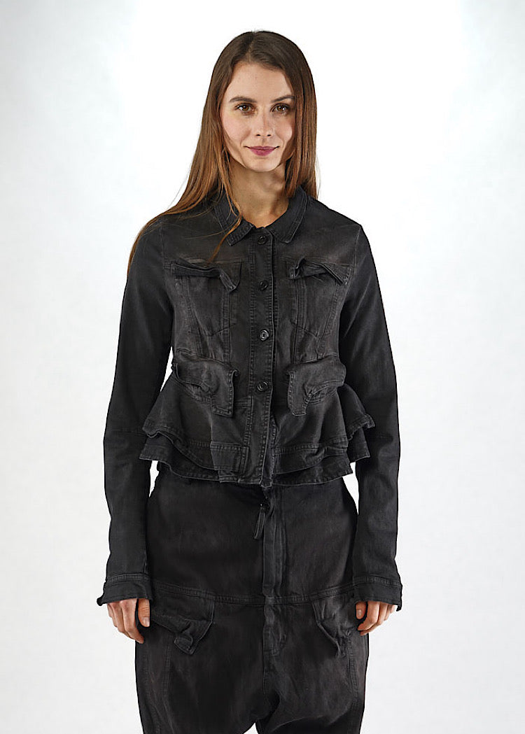RUNDHOLZ MAINLINE JACKET *TURF WASH* (Shown in TURF BLACK)