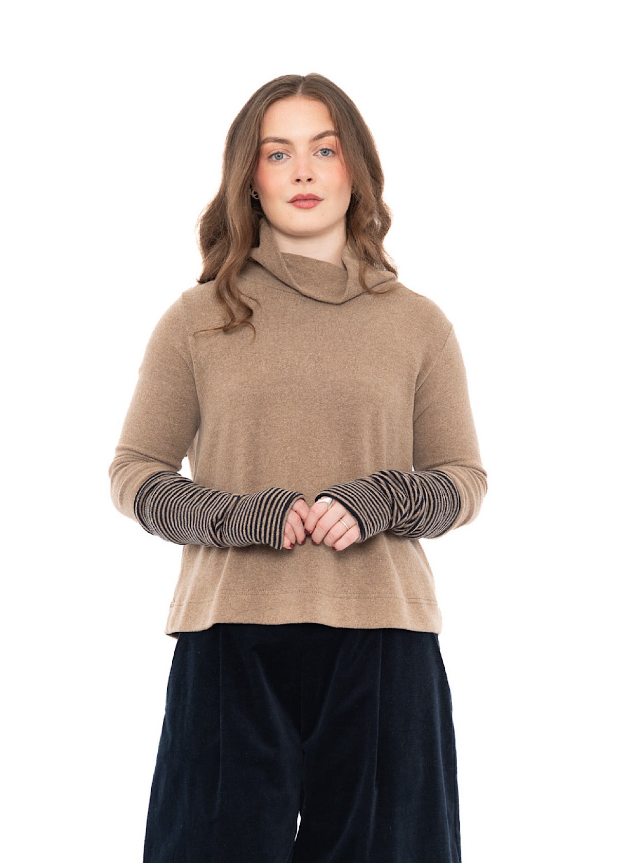 STRIPED SIGNATURE COTTO CUFF