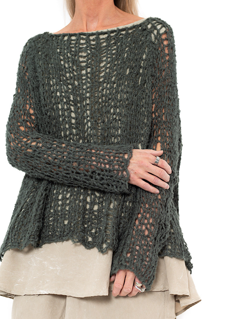 RUNDHOLZ DIP PULLOVER