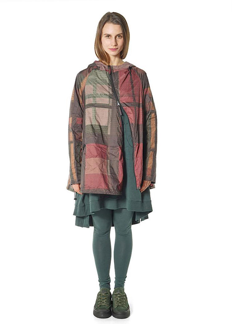 HERITAGE CHECK TECHNICAL RAIN JACKET