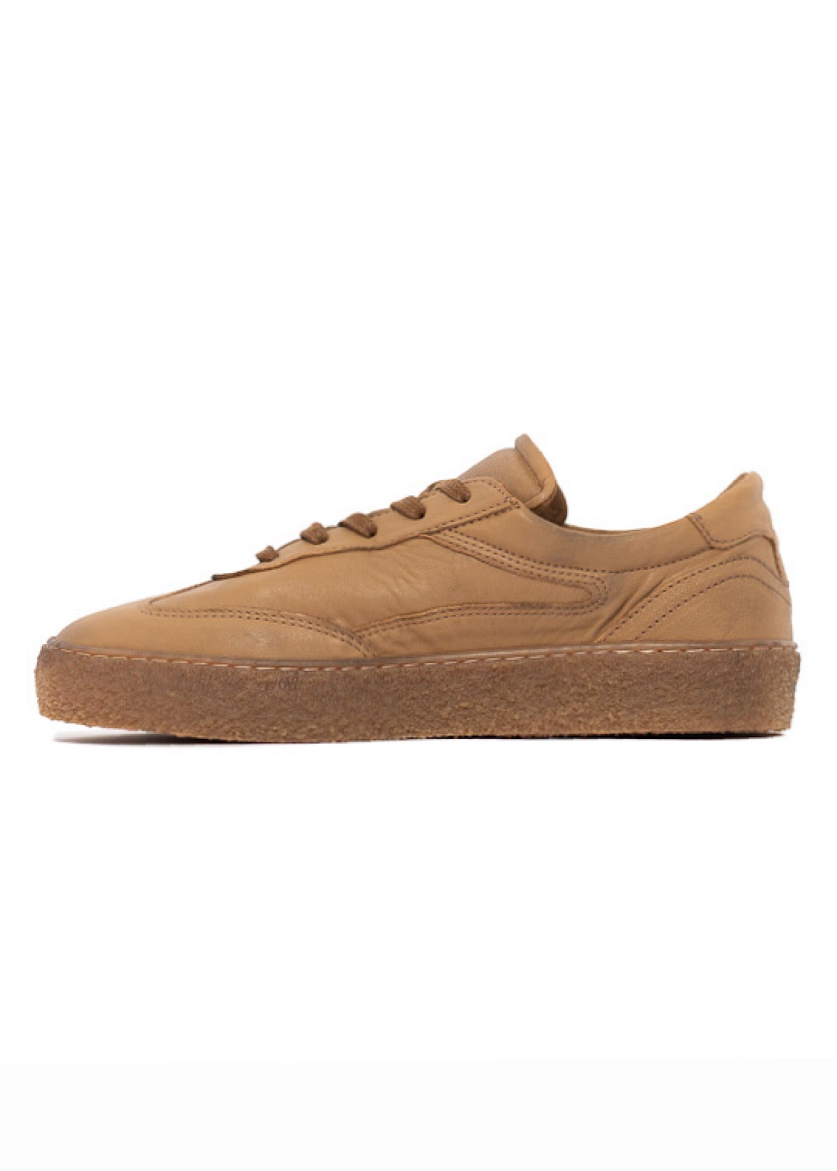 LEATHER LOW-TOP TRAINER
