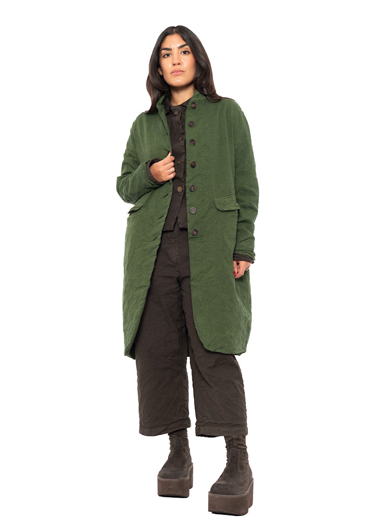 COTTON-TWILL MARTHE COAT