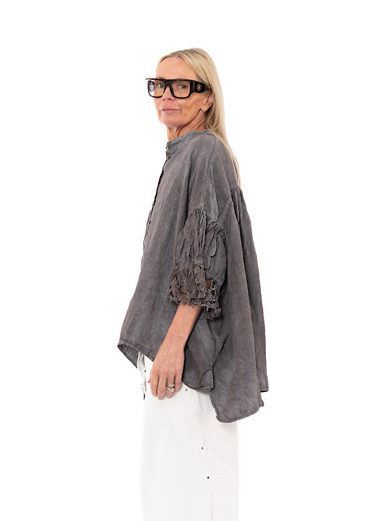 RUNDHOLZ DIP BLOUSE