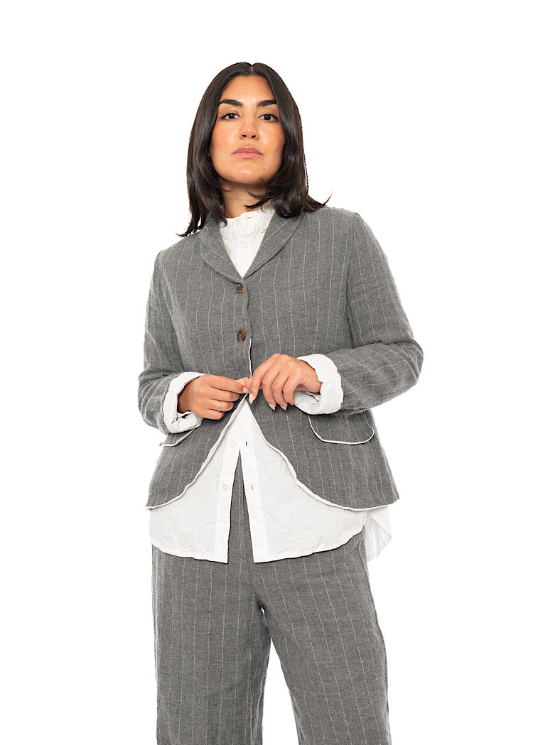 PINSTRIPE VIOLA JACKET