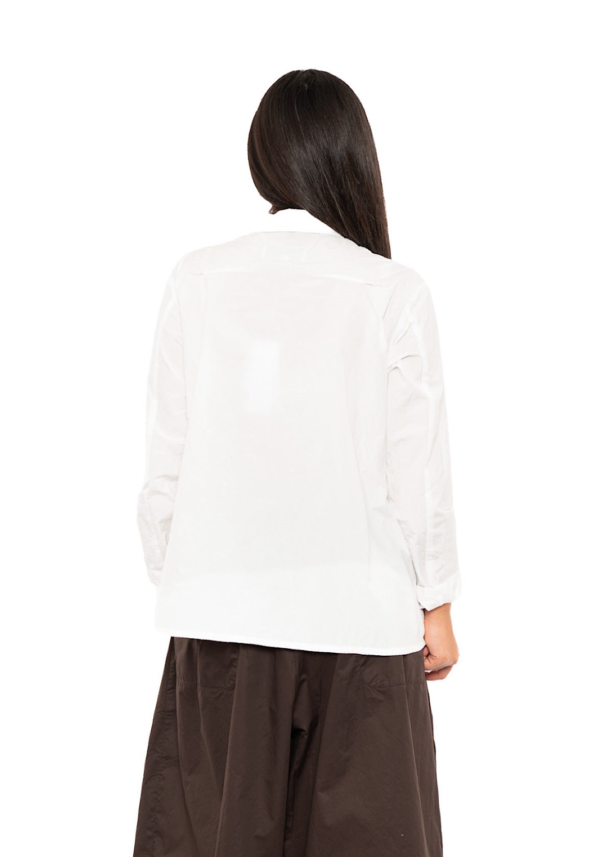CRINKLE COTTON SHIRT