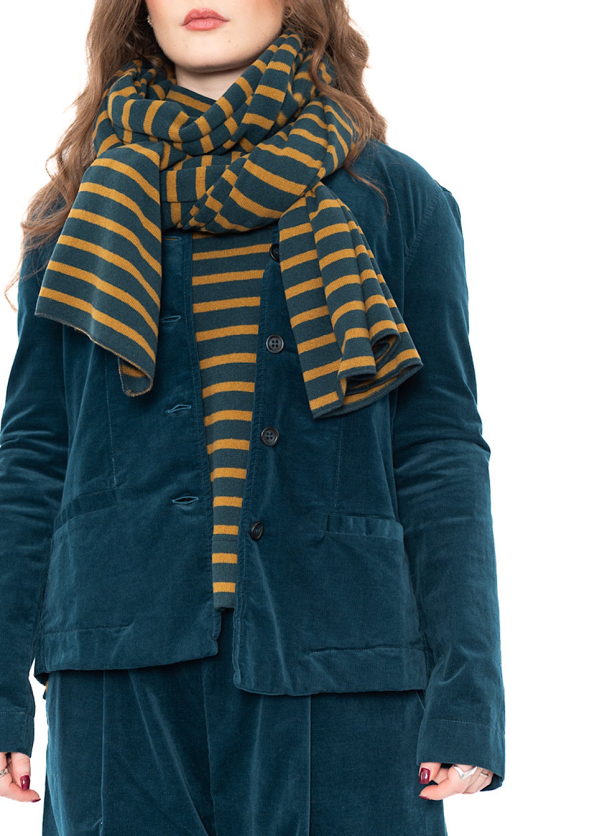 SIGNATURE STRIPED SEGOVIA SCARF
