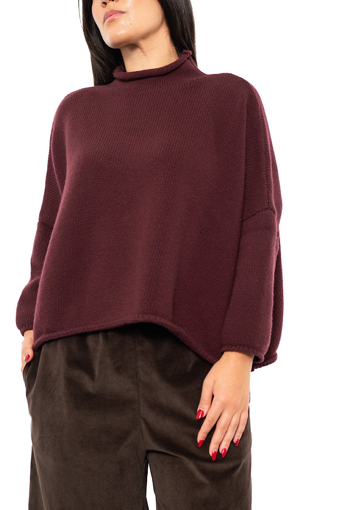 RELAXED CASHMERE BLEND FERRUCCIO PULLOVER