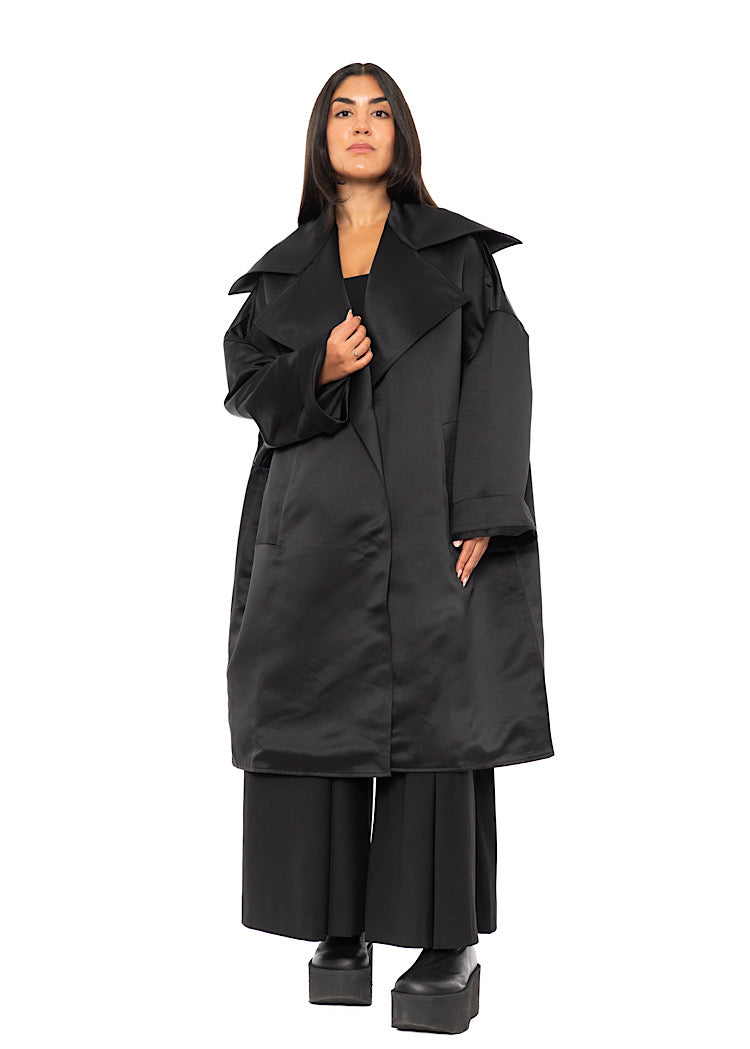 REVERSIBLE OVERSIZED COAT