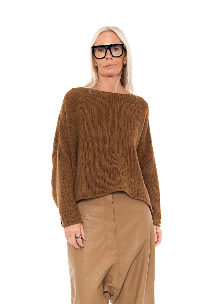 RELAXED SWING KNIT PULLOVER