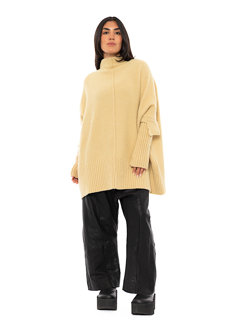 OVERSIZED KNITTED TUNIC