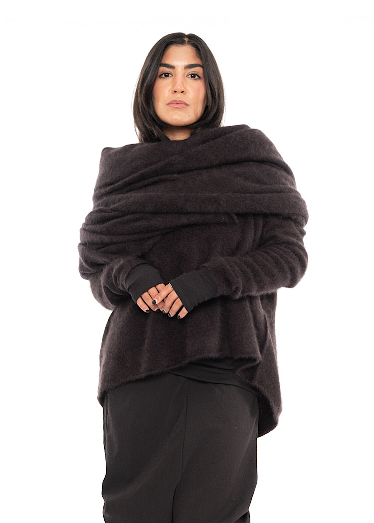 RUNDHOLZ MAINLINE KNITTED SCARF