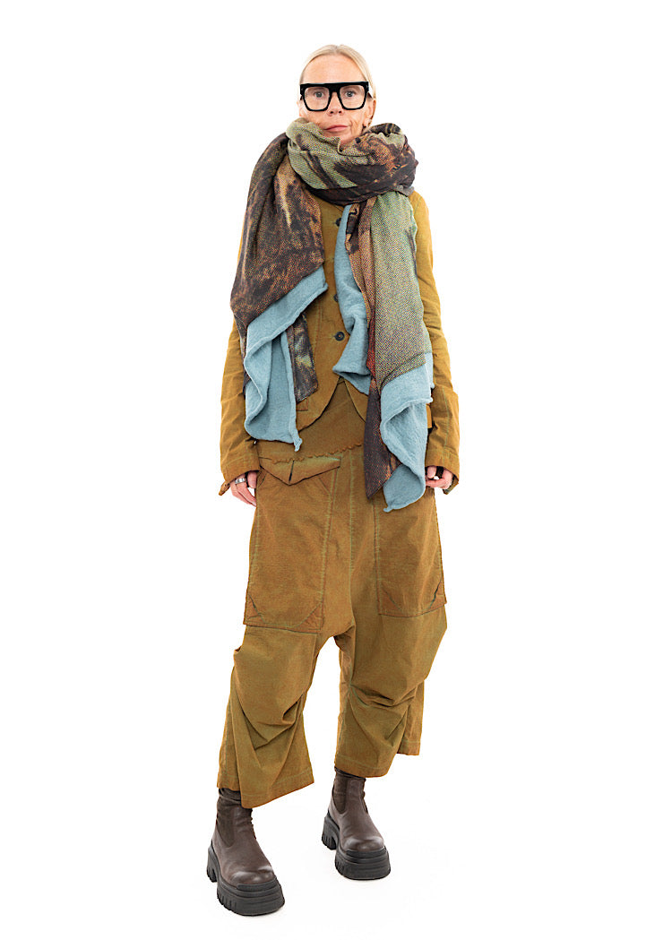 RUNDHOLZ DIP KNITTED SCARF