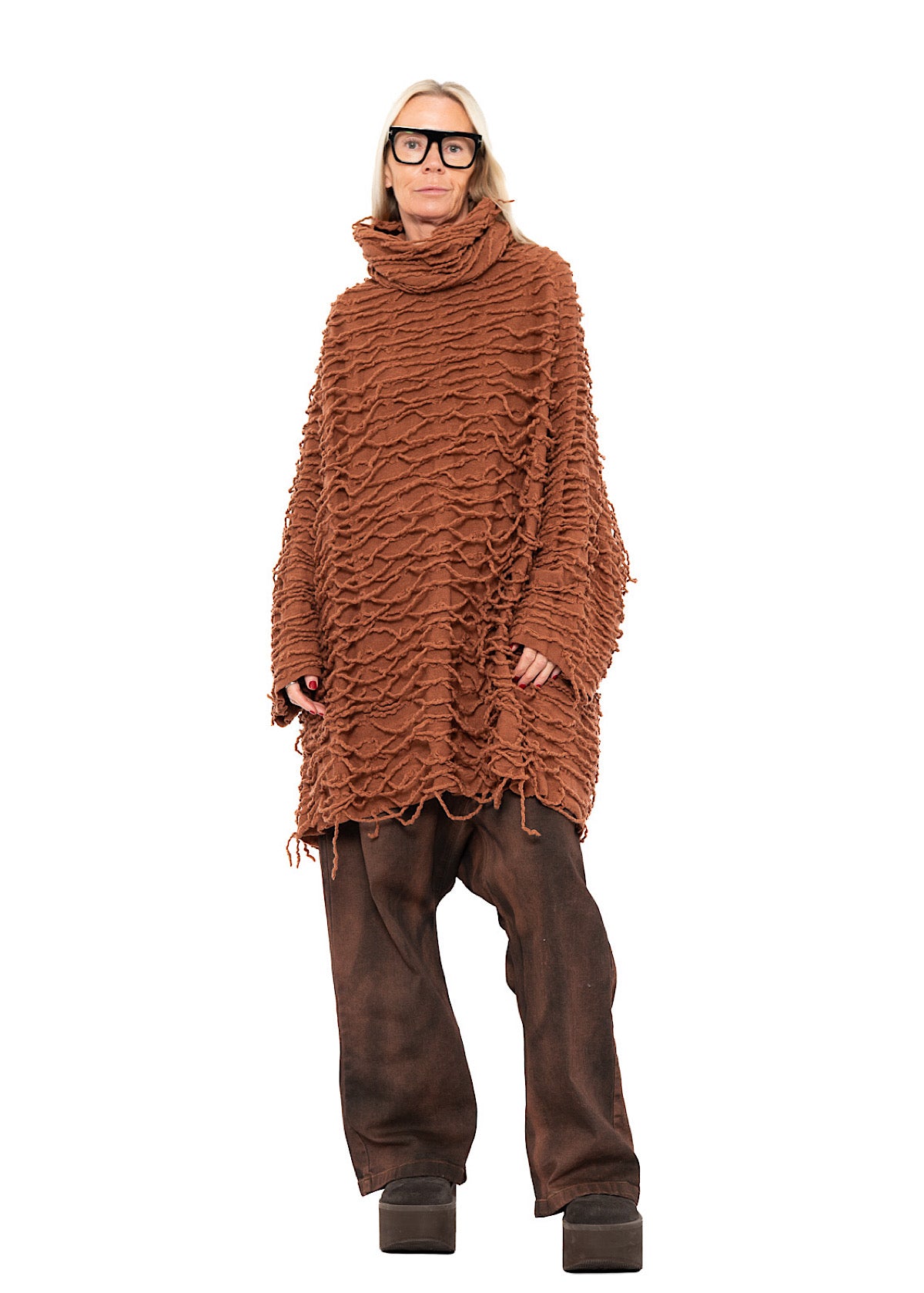 DECONSTRUCTED KNIT TUNIC