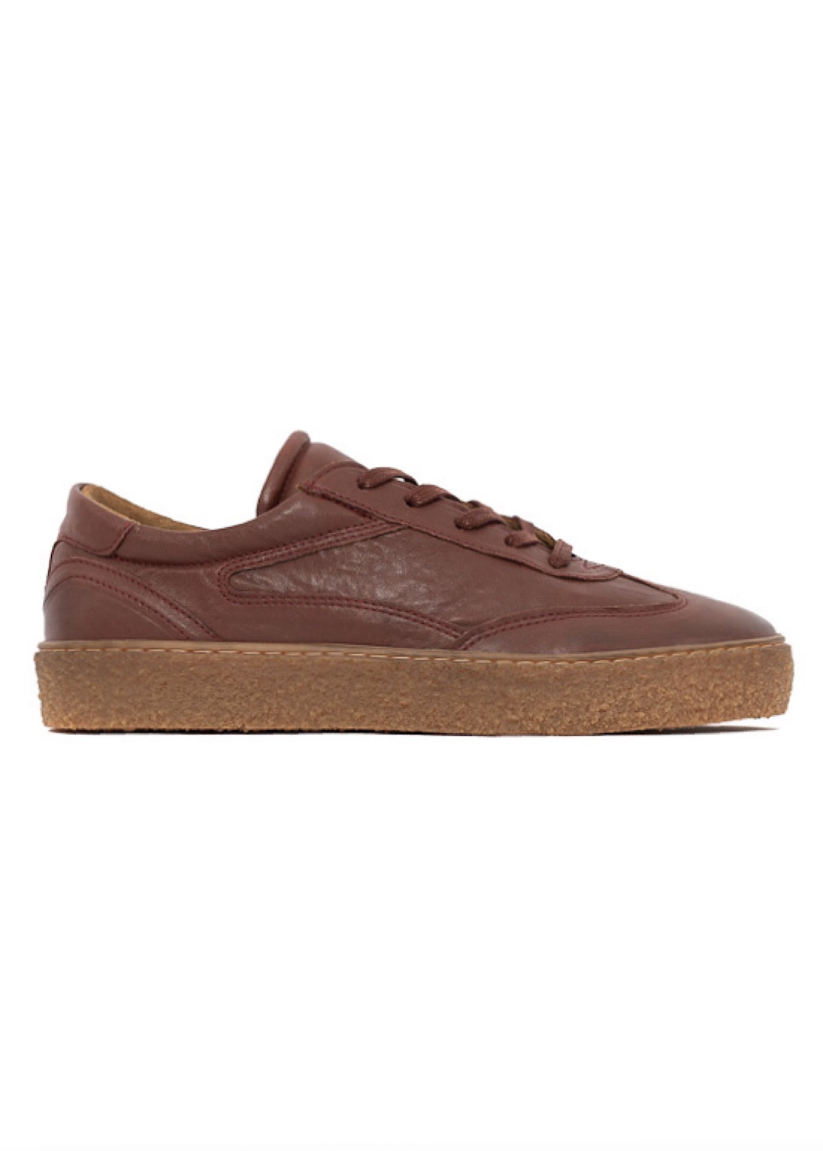 LEATHER LOW-TOP TRAINER