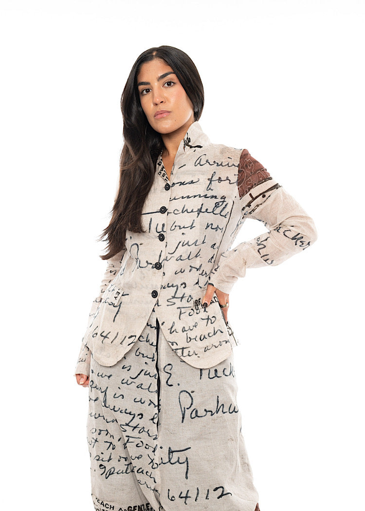 RUNDHOLZ DIP JACKET *BERMUDA 3 PRINT* (Shown in BACKSIDE PRINT)