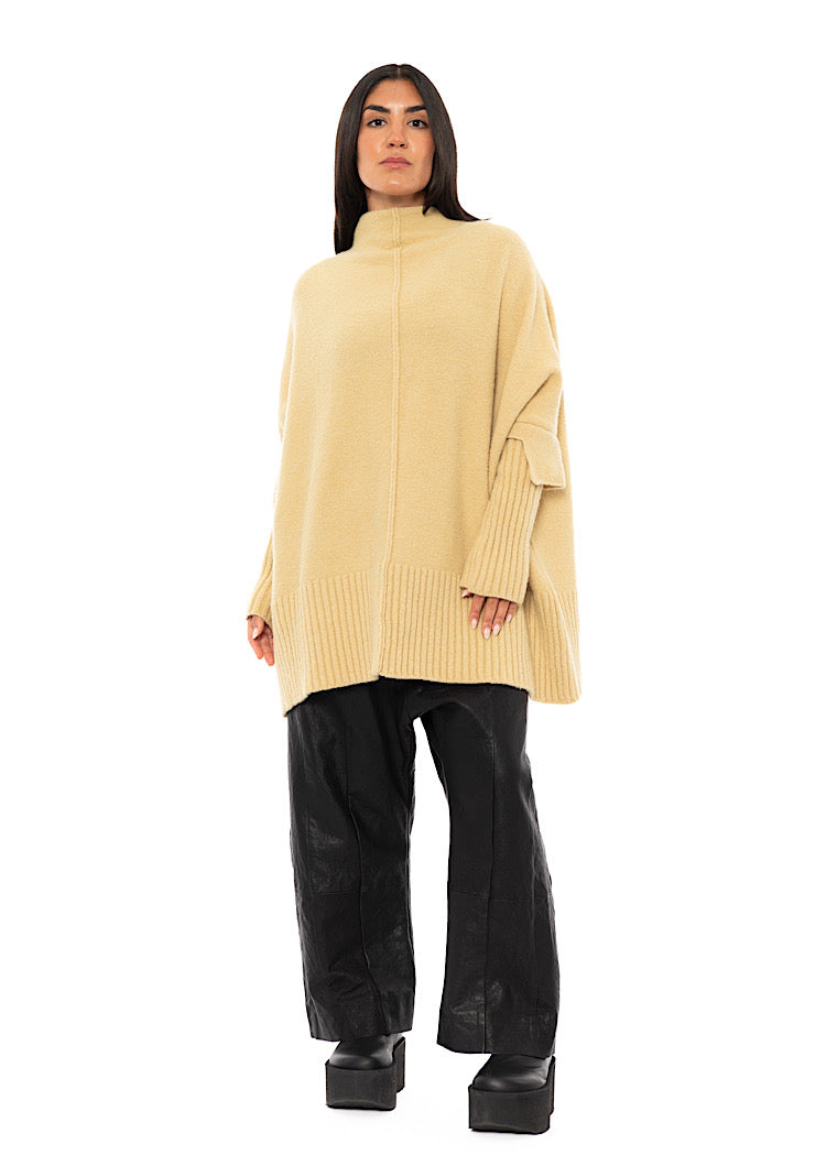 OVERSIZED KNITTED TUNIC