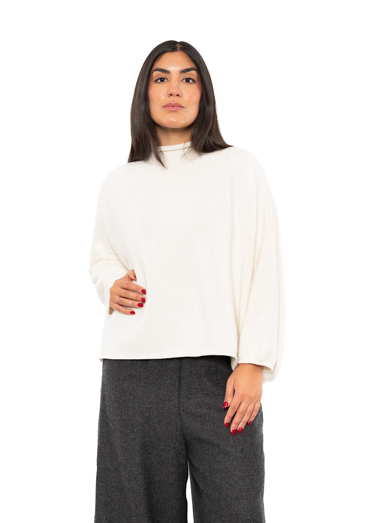 RELAXED CASHMERE BLEND FERRUCCIO PULLOVER