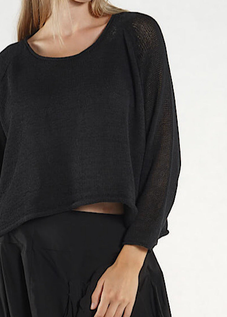 PRE-ORDER RUNDHOLZ BLACK LABEL PULLOVER *OFF WHITE* (Shown in BLACK)