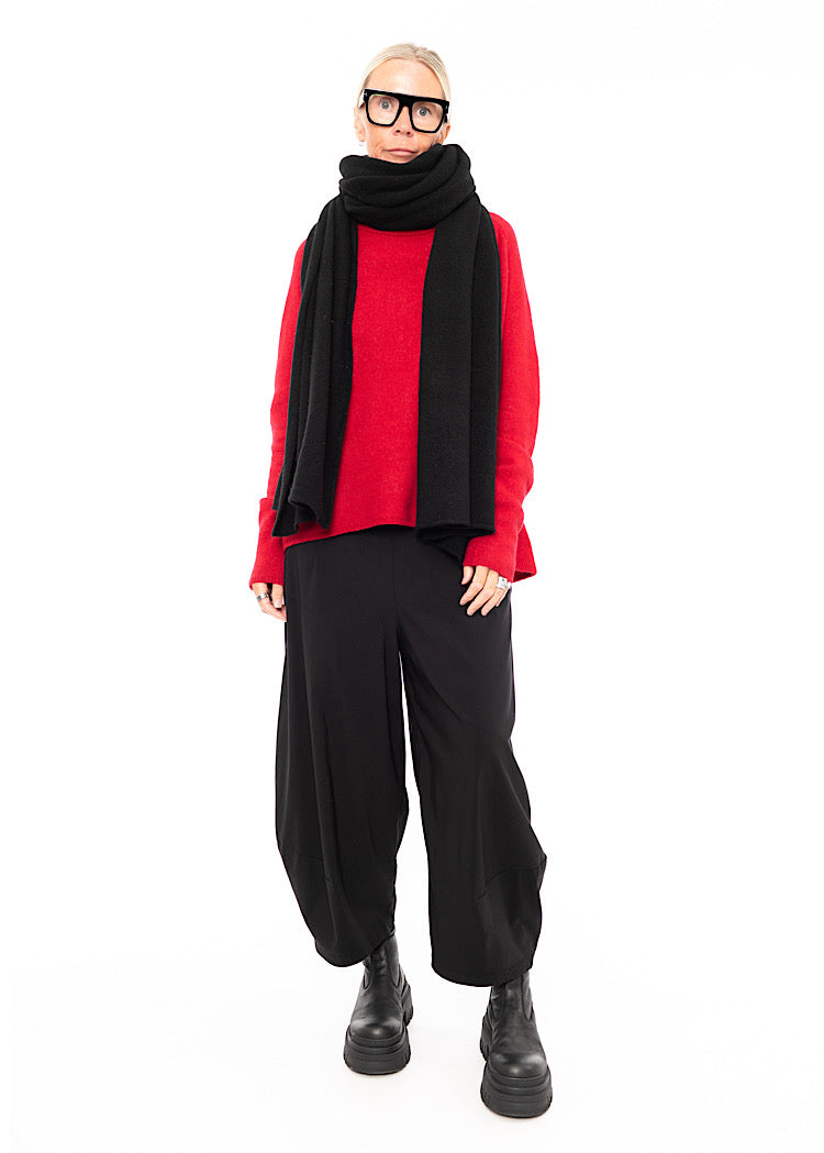 RUNDHOLZ BLACK LABEL KNITTED SCARF