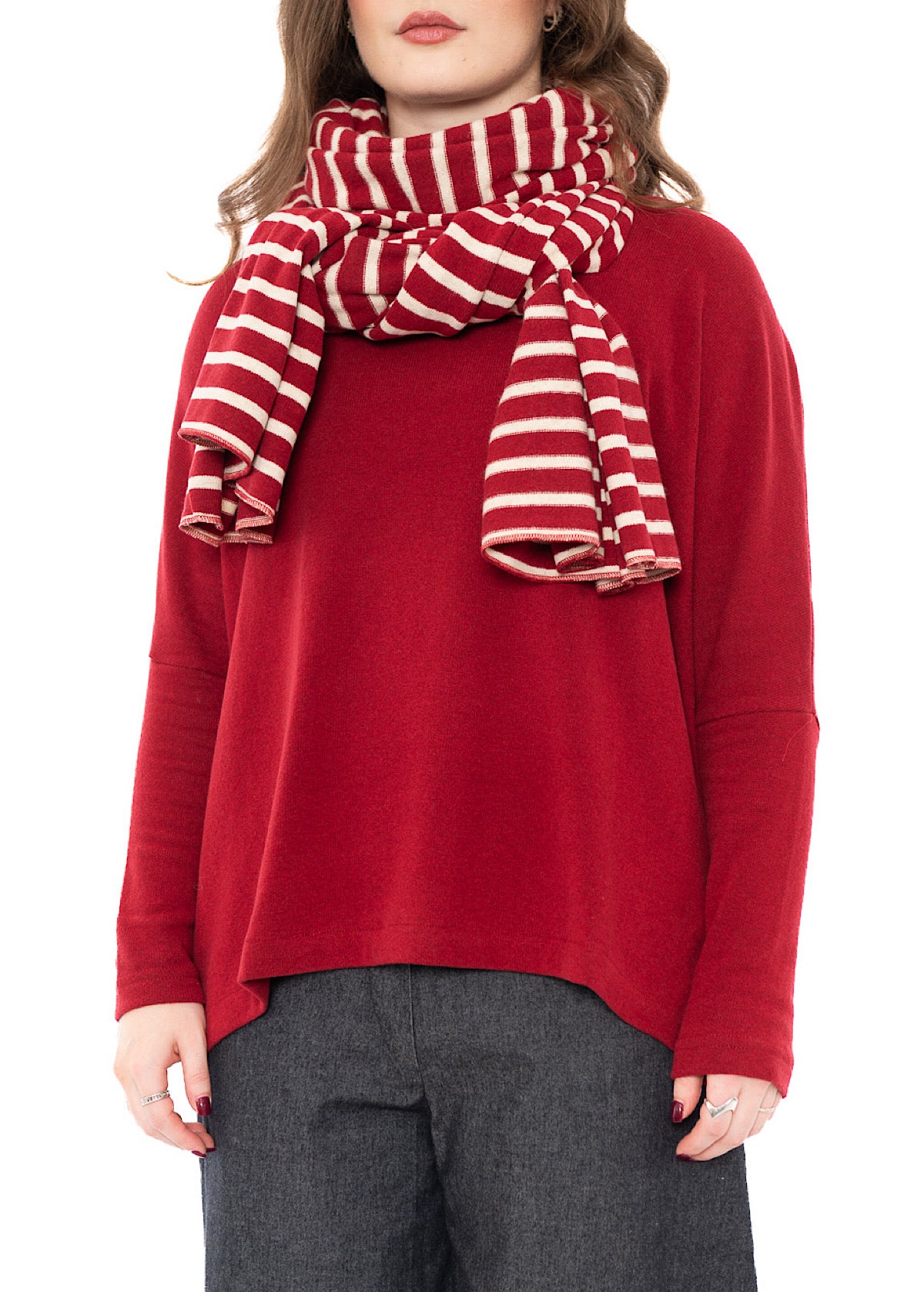SIGNATURE STRIPED SEGOVIA SCARF