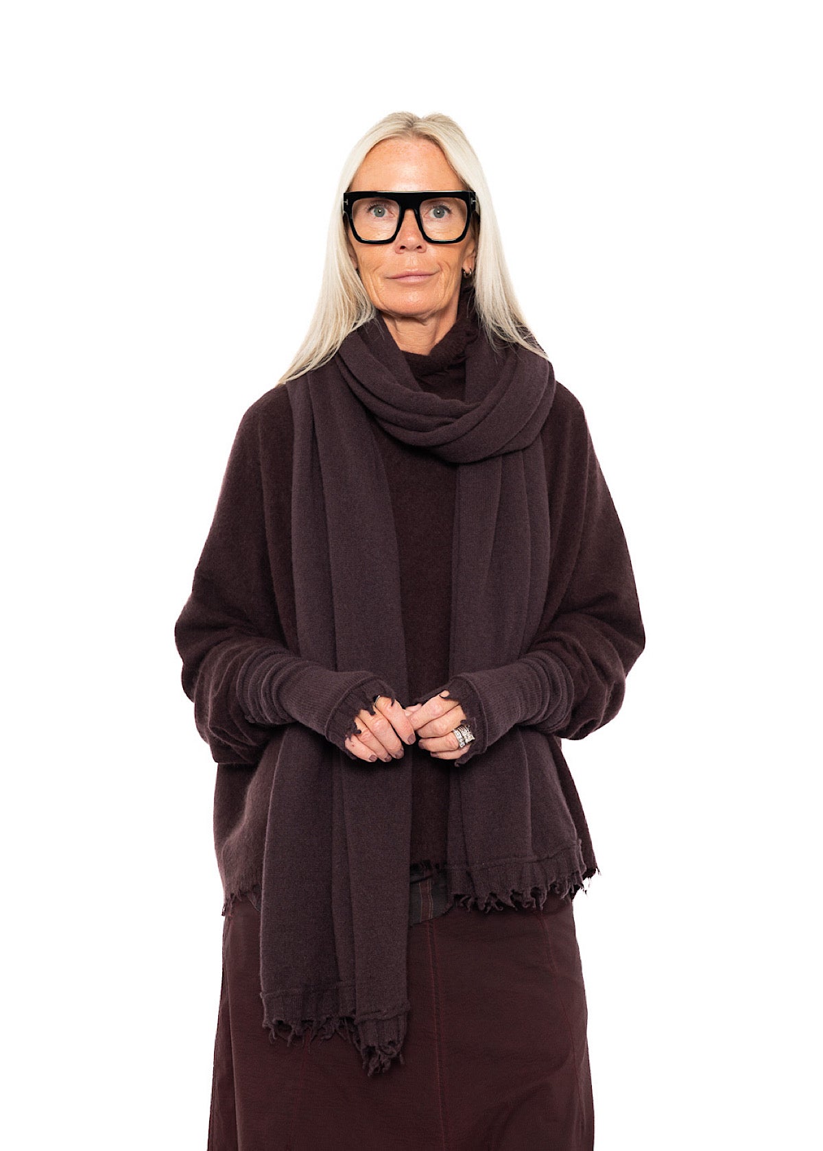 SIGNATURE CASHMERE FINGERLESS CUFF