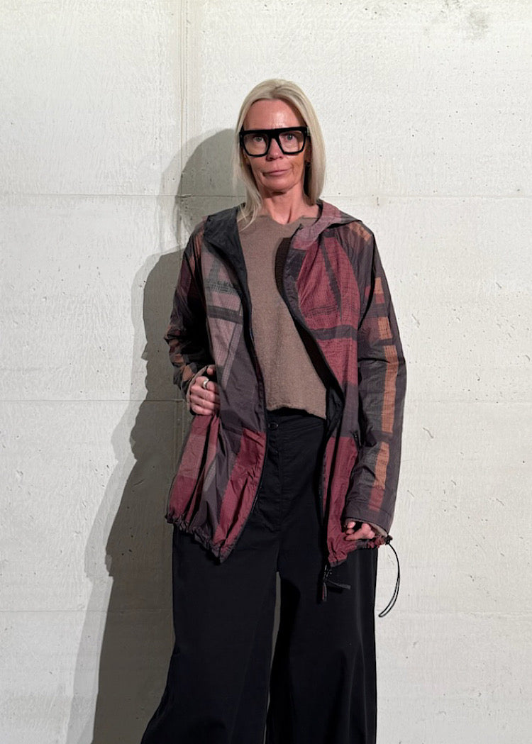 HERITAGE CHECK TECHNICAL RAIN JACKET