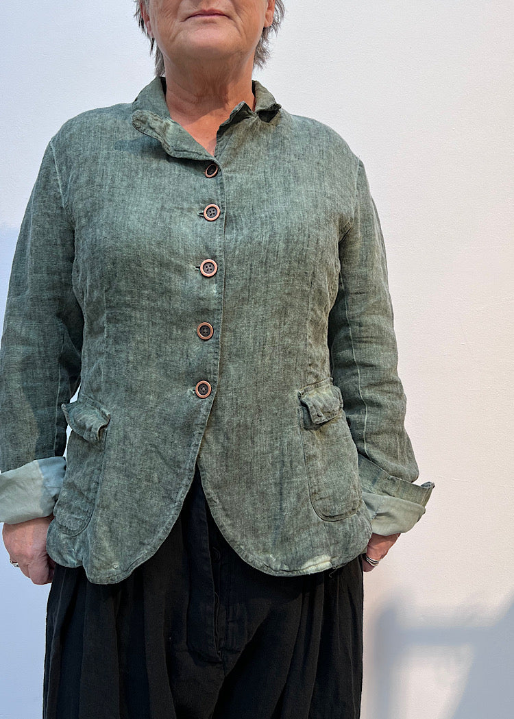 WINTER LINEN TAILORED JACKET