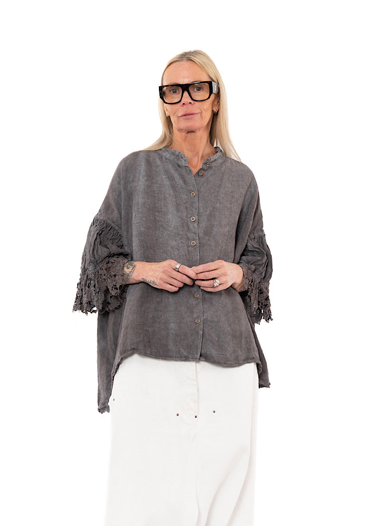 RUNDHOLZ DIP BLOUSE