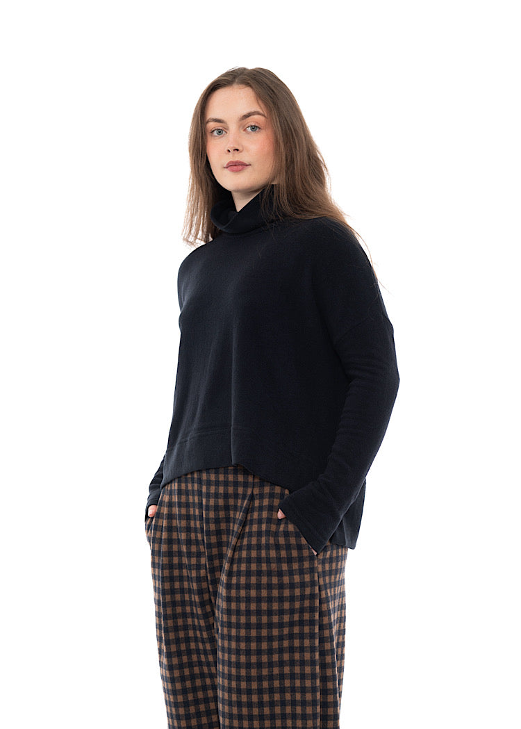 SIGNATURE COTTON-FLEECE MOYET PULLOVER